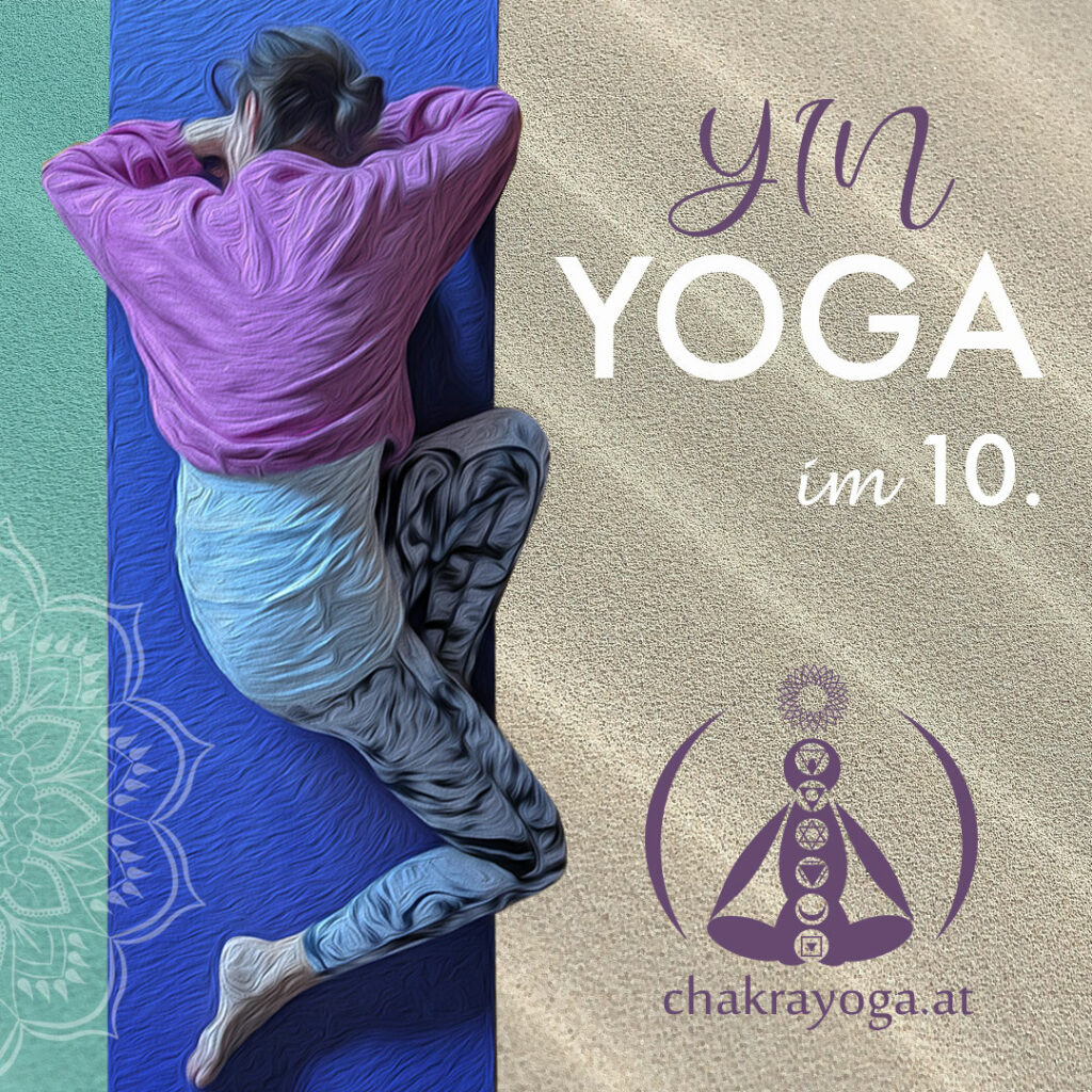 Yin Yoga Flyer Chakrayoga im 10. Bezirk